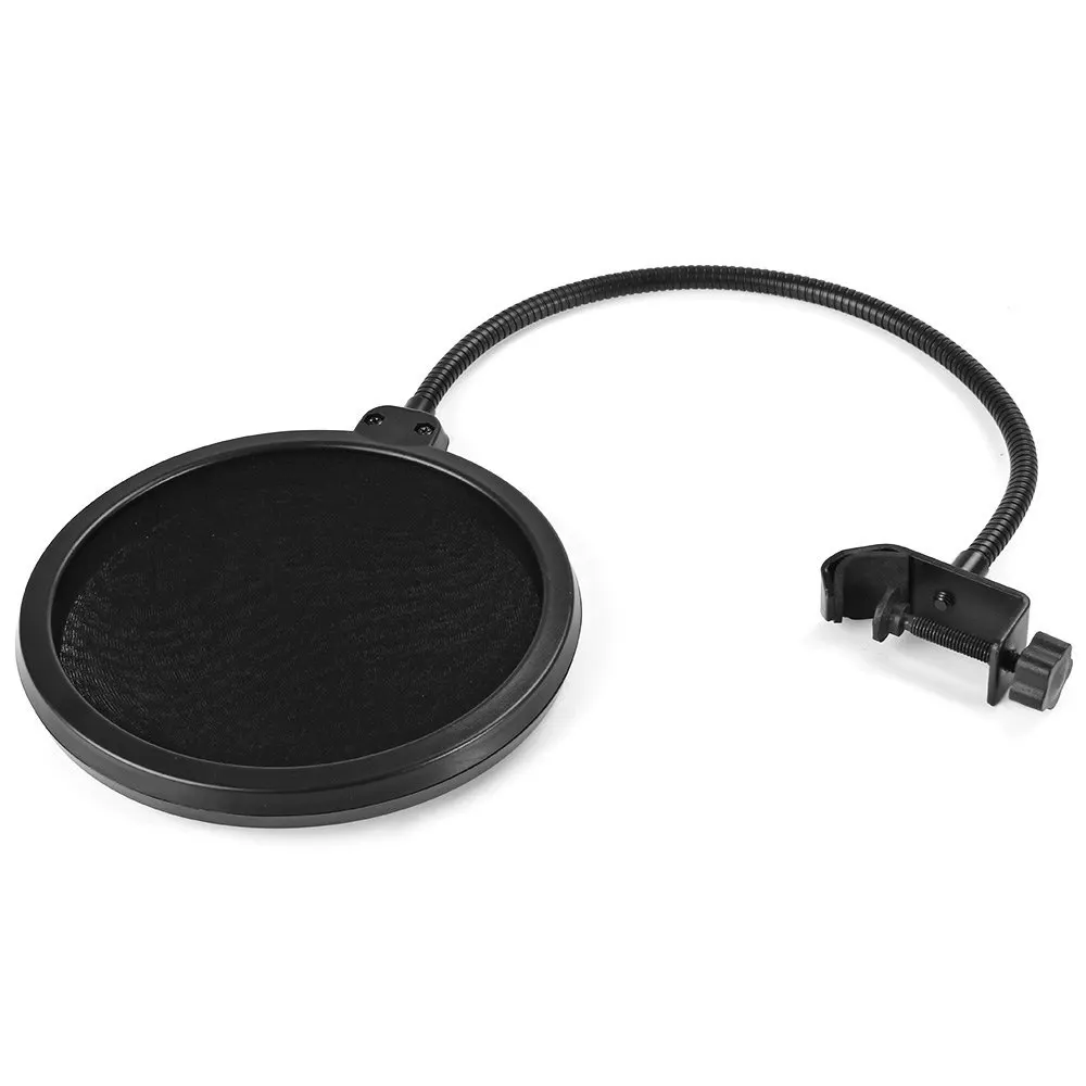 Byncg для студии микрофон Микрофон MIC Ветер экрана Поп фильтр/поворотный