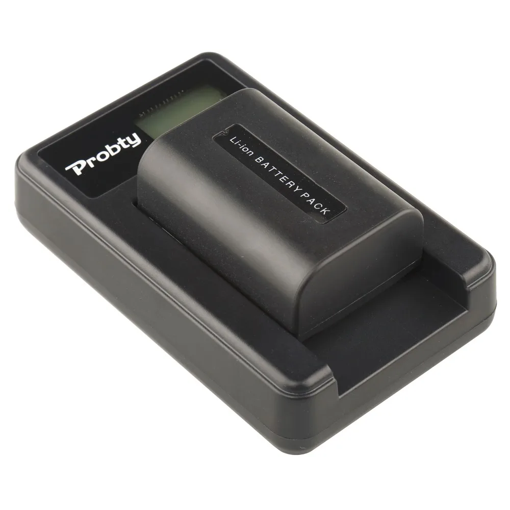 PROBTY NP-FV50 NP FV50 Батарея + ЖК-дисплей Зарядное устройство для SONY HDR XR550E XR350E CX550E CX350E CX150E