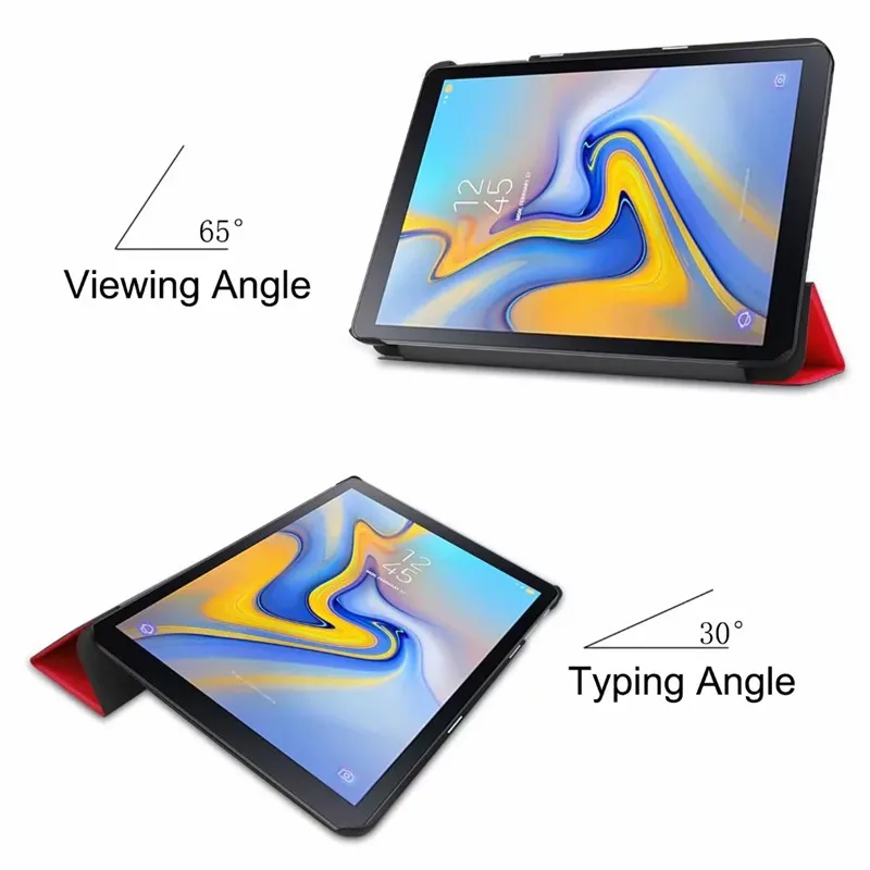 Ультратонкий чехол для Samsung T583 подставка из искусственной кожи Galaxy Tab Advanced 2 SM 10 1