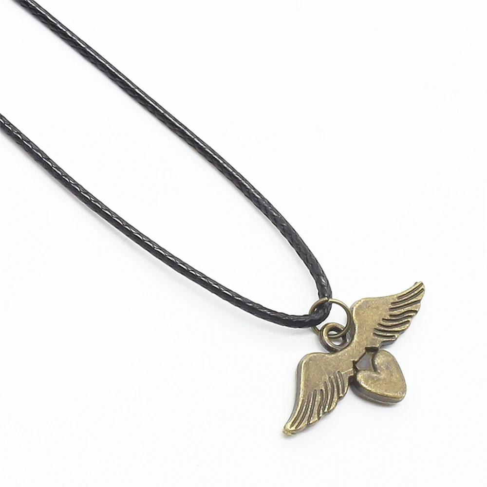 Новое поступление повседневное ожерелье из сплава бронзы с милым сердцем и