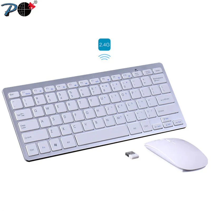 P KM 801 2 4G беспроводной мультимедийный костюм USB10 дюймов игровая клавиатура и