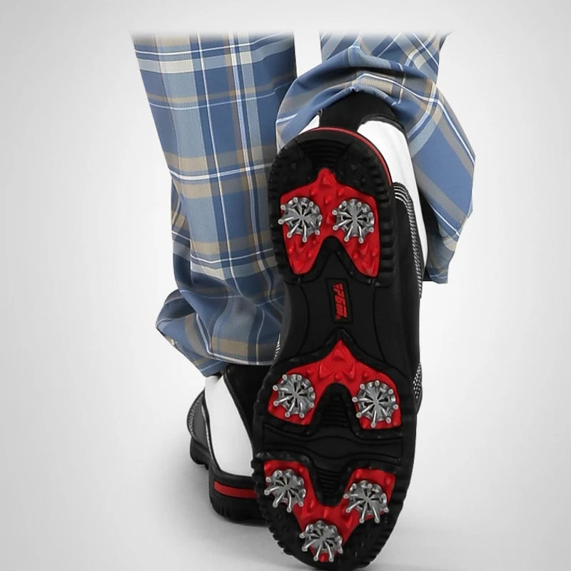 Pgm Мужская обувь для гольфа со шнуровкой износостойкие дышащие тренировочные