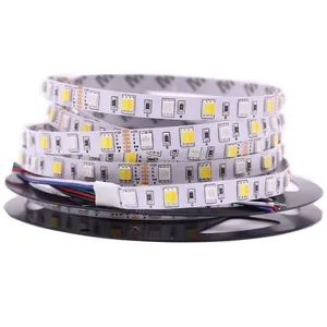Светодиодная лента, 5 м, светильник RGB CCT RGBW 5050 SMD, Светодиодная лента, не водонепроницаемая, Светодиодная лента, e-Bar, светильник для украшения праздника, 12 В 24 В
