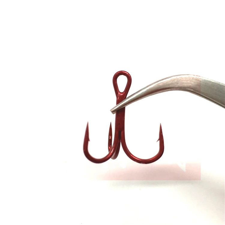 Японский импортный владелец тройной крючок с тремя якорями красный колючий