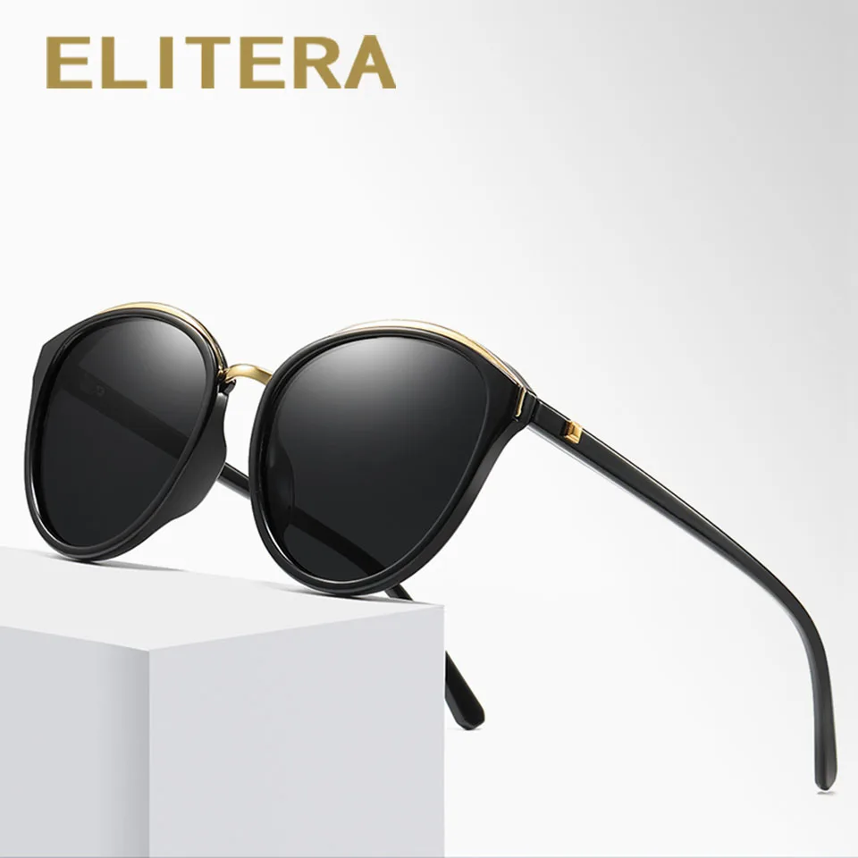 Роскошные круглые солнцезащитные очки ELITERA женские брендовые дизайнерские