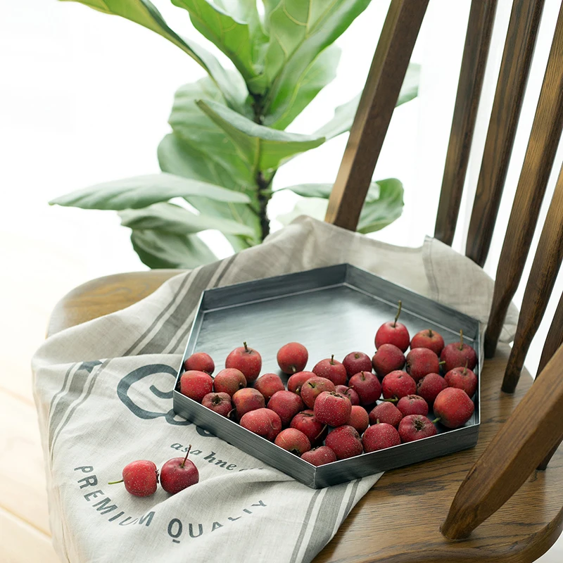 Серебристая тарелка для десерта поднос кекса инструменты торта