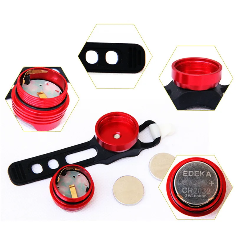 Светодиодный фонарь для велосипеда Водонепроницаемый Велоспорт передний задний