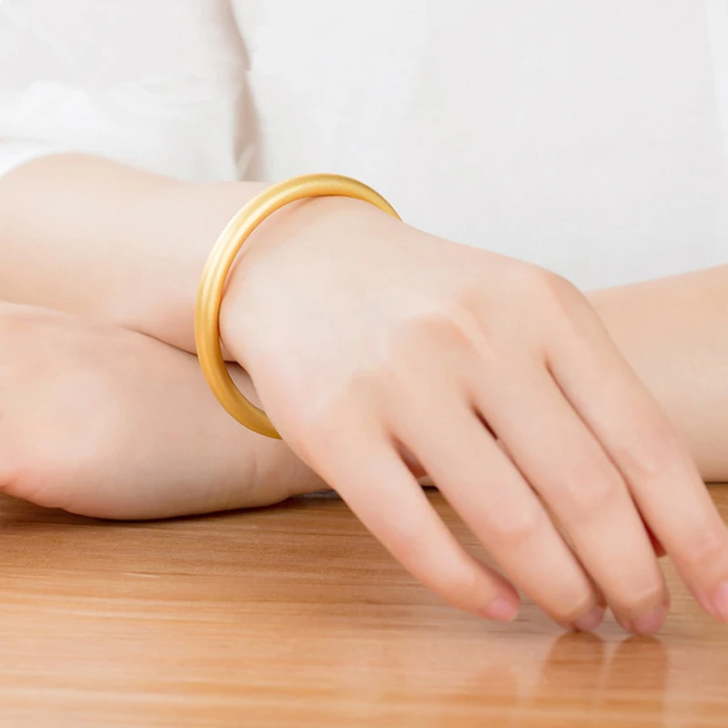 Новое модное медно-золотое покрытие матовые браслеты для женщин и мужчин, браслет для влюбленных, браслет с подвесками и браслет, вечерние ювелирные изделия, подарок