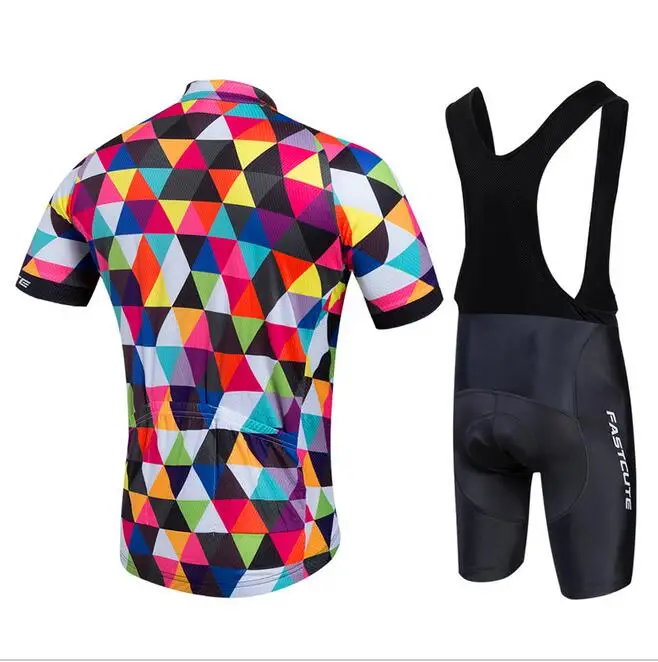 Лето 2019 веломайка 9D гелевый нагрудник шорты Ropa De Ciclismo комплект одежды для