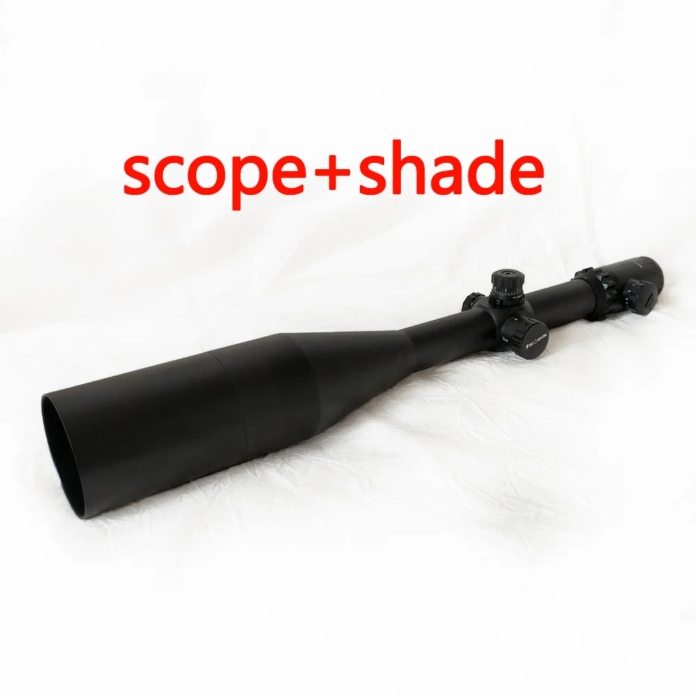 shade scope Оптика SECOZOOM ED объектив FFP 4-50x75 с подсветкой прицел первое переднее фокусное плоское стекло с гравировкой 35 мм прицел w 35 мм - Цвет: shade scope