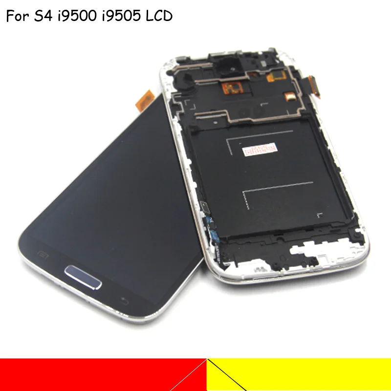 100% проверенная Замена ЖК экрана для Samsung Galaxy S4 i9500 I9505 дисплей с сенсорным экраном