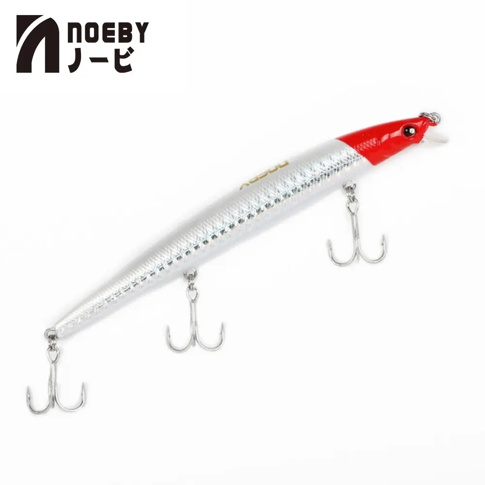 NOEBY 13 см/12 г NBL9127 Длинные литья приманка погремушка приманки плавающей Воблер для