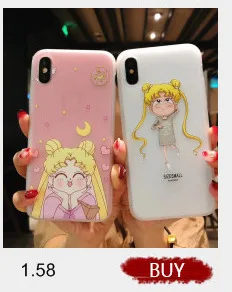 Прекрасный японский Сейлор Мун чехол для телефона для iPhone 6 6S 7 8 Puls X XS чехол для MAX XR Magic массивный глянцевый Блестящий Мягкий чехол-накладка