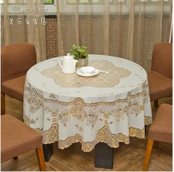 Free shipping ou round table cloth waterproof disposable MATS PVC heat tea | Дом и сад