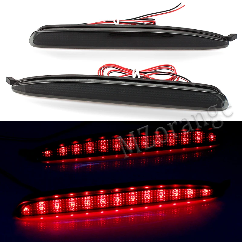 

2Pcs 24 LED Rear Bumper Light For Mazda 6 2003-2008 For Mazda6 Atenza Sport For Mazdaspeed Car Reflector Brake Stop Running Lamp