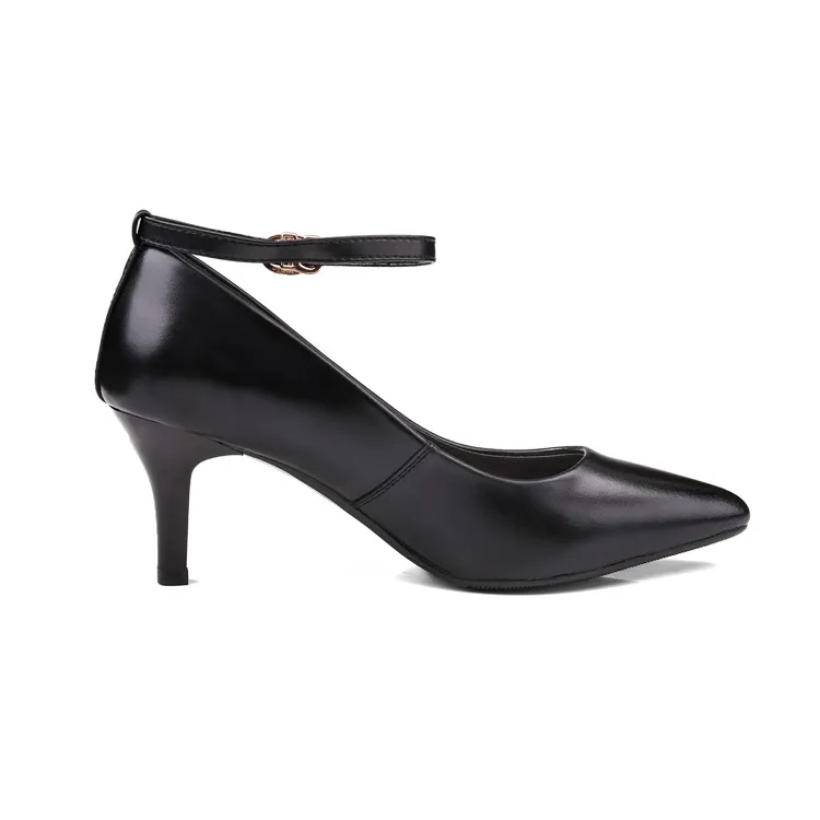 MLJUESE/2018 женские туфли-лодочки из натуральной кожи с ремешком на щиколотке Сезон