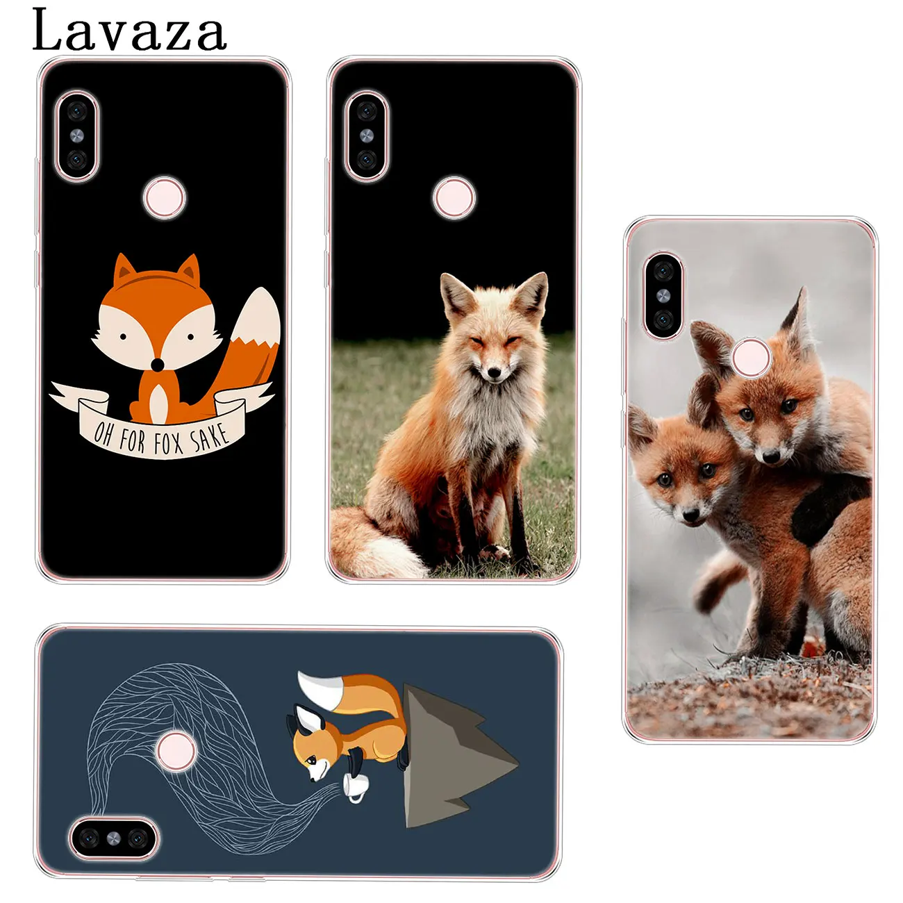 Милый жесткий чехол для телефона Lavaza Anime fox funny foxs Xiaomi Redmi 8A 7A 6A 5A K20 Note 8 8T 7 5 6 Pro 4