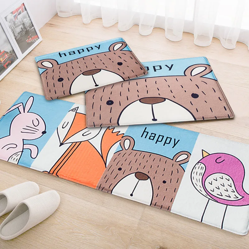 

Carpet Prayer Mat Door Mat Kitchen Floor Mat Doormat Anti-slip Bedroom Hallway Carpet Funny Lovely Pattern Rug Home Decor