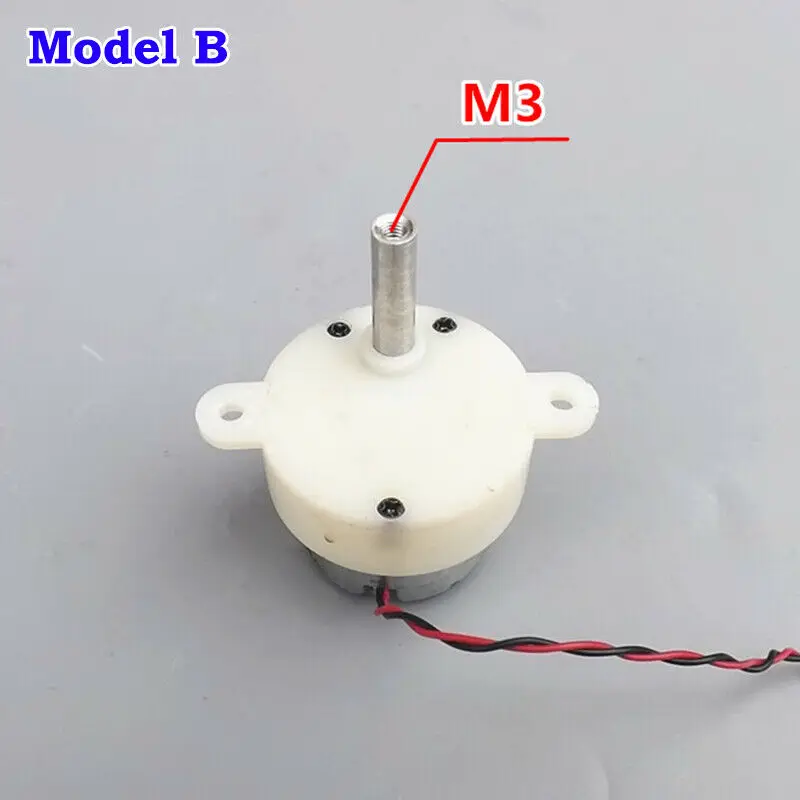 DC 3В 5В 6В 5об/мин редуктор медленной скорости Micro 300 Turbo червячный 32 мм коробка