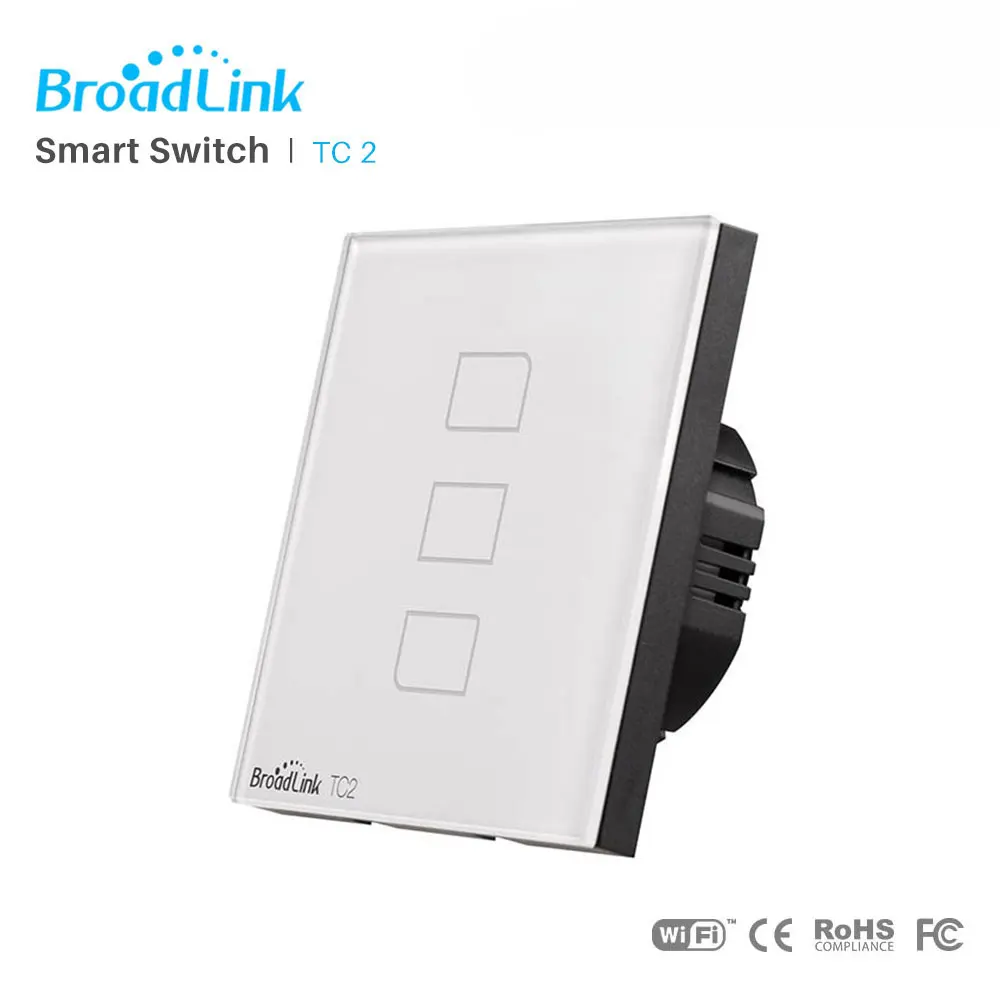 Broadlink TC2 стандарта ЕС США Великобритании Wi Fi настенный выключатель сенсорный