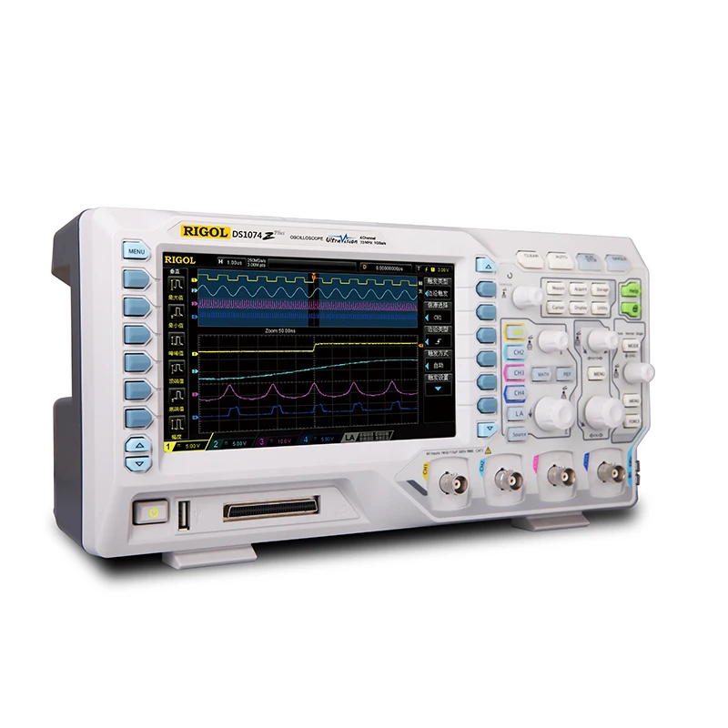Цифровой осциллограф RIGOL DS1074Z S Plus 70 МГц 4 аналоговых канала|oscilloscope usb|shipping