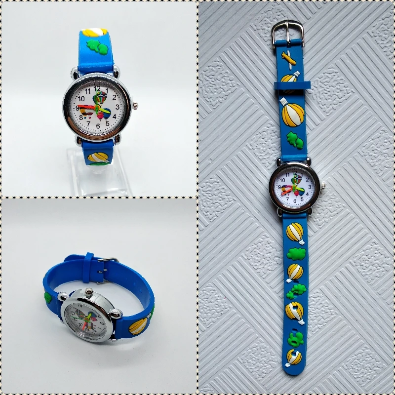 Детские спортивные парашютные часы детские подарки Кварцевые для мальчиков и