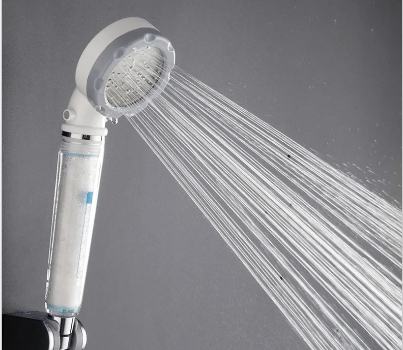 shower head Ручные насадки для душа с спа распылитель для душа и тела спрей для душа-PP хлопковые фильтры внутри-лучшая замена душа - Цвет: shower head
