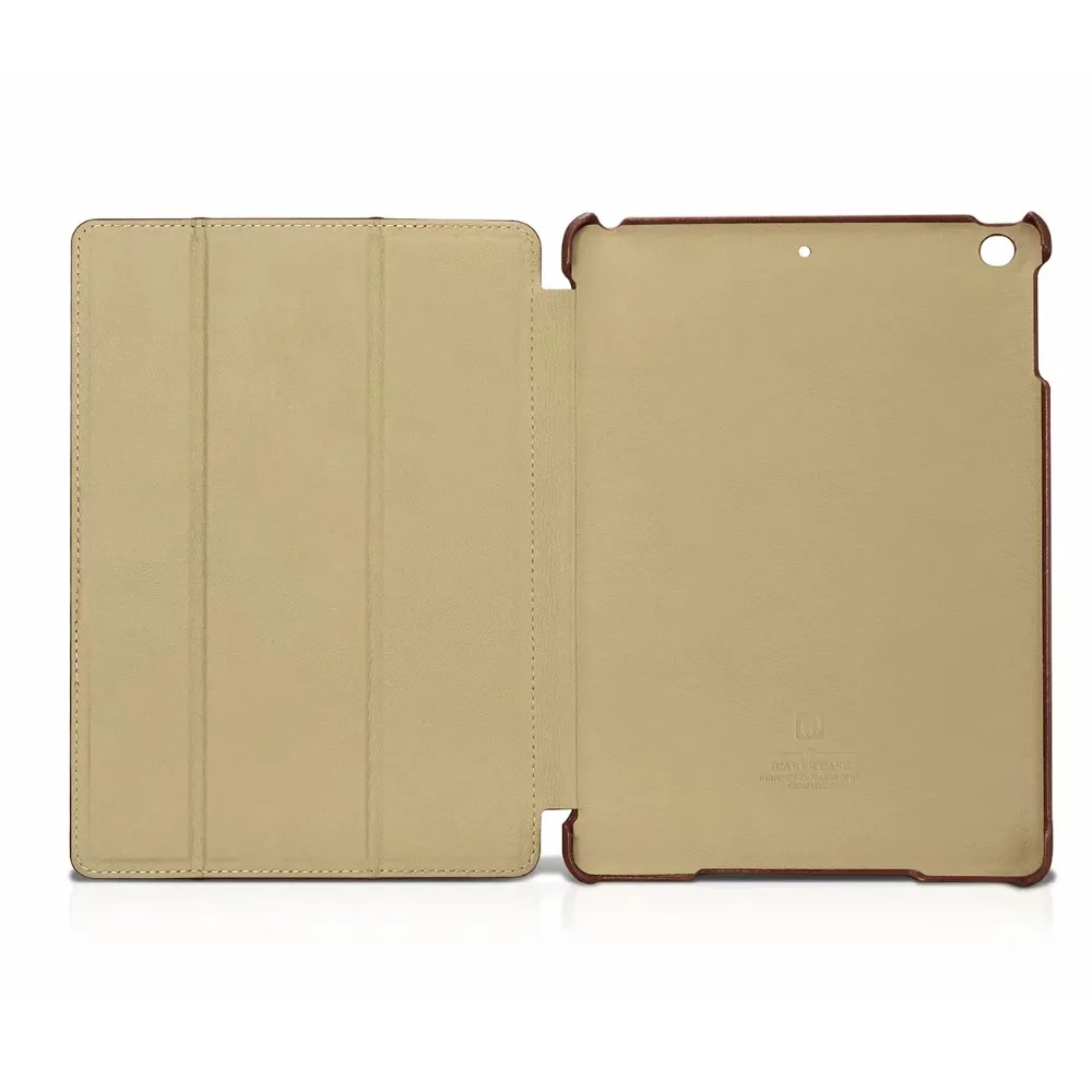 Icarer новый бизнес Ретро Кожаный Чехол для iPad 9 7 2017 Высокое качество Винтаж