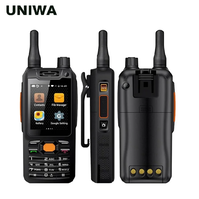 UNIWA Alps F25 Zello Walkie Talkie Mobile Phone MTK6735 Quad Core 1GB+8GB ROM GSM/WCDME/LTE Signal Booster Android Smartphone