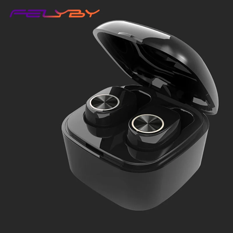 FELYBY Взрывные Модели Беспроводная гарнитура Bluetooth невидимая мини Спортивная