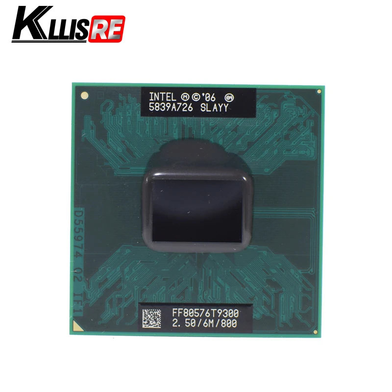 Intel Core 2 Duo T9300 5 ГГц 6 м 800 мГц процессор разъем P SLAYY SLAQG Процессор | Компьютеры и офис