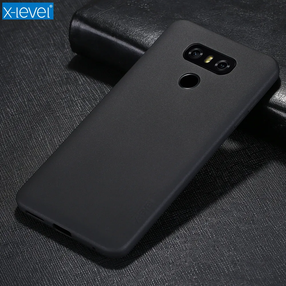 X-Level Ultra Thin Silicone Case For LG G6 Matte Silky 360 Full Protection Shockproof Back Cover |