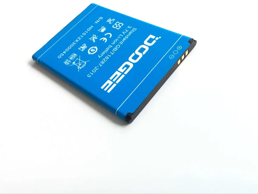 Замена батарейки Doogee x3 100% оригинал высокое качество 1800 мАч резервная батарея для
