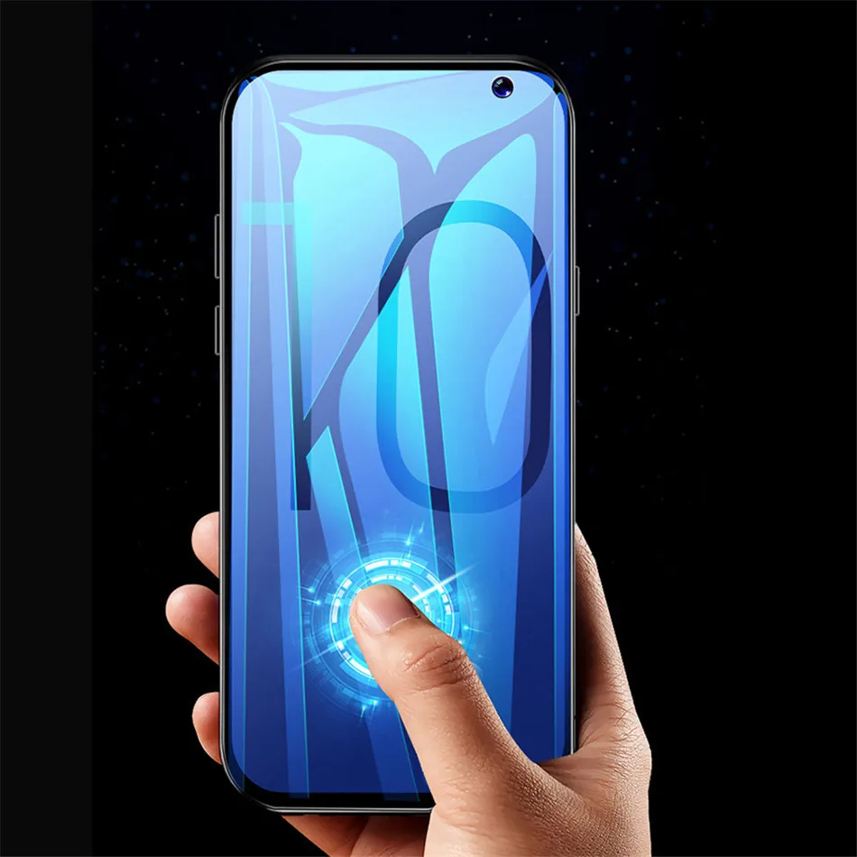 Защитная пленка для экрана 0,12 мм 9H для samsung Galaxy S10 S9 S8 PLUS S10E Note 9 8 A6 A8 PLUS, полностью покрывающая силиконовая пленка, наклейка из ТПУ
