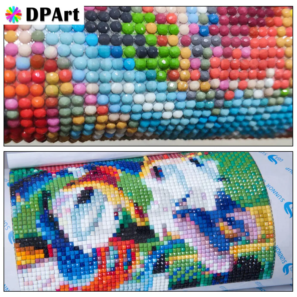 Алмазная живопись полная вышивка квадратная/круглая картина ходьба под дождем