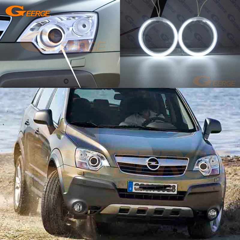 Для Opel Antara 2006 2007 2008 2009 2010 ксеноновая фара отличное Ультра яркое освещение CCFL ангельские глазки комплект Halo Кольцо