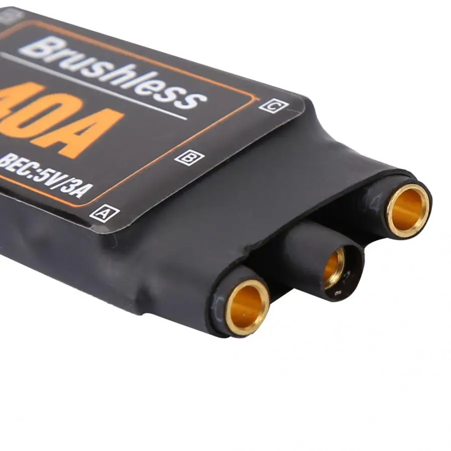 40A 2-4S ESC Бесщеточный Дрон самолеты электрический контроллер скорости двигатель