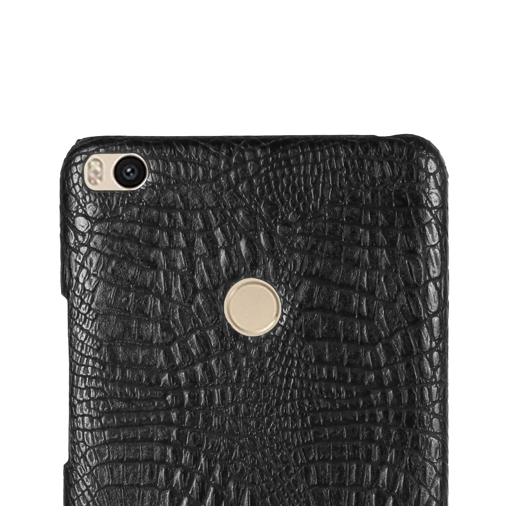 For Xiaomi Mi Max 2 Case Super Slim Crocodile Skin Texture Hard Leather Back Cover Shield Smart Phone Protective Shell |
