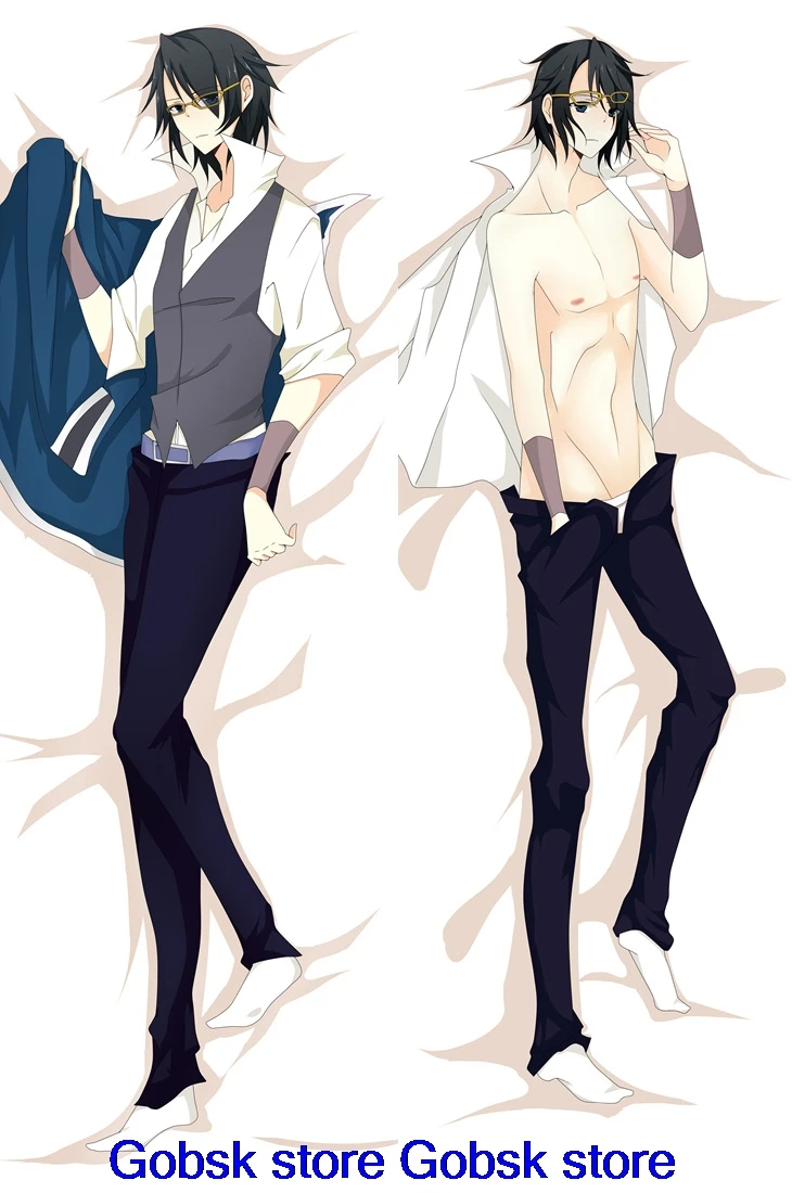 Обновление Аниме K возвращение королей Yatogami Kuroh Исана Yashiro Suoh Подушка «Dakimakura» чехол Крышка обниматься тела чехол s