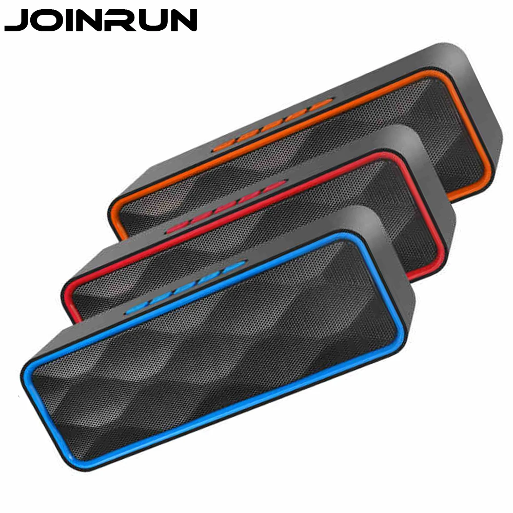 Joinrun беспроводной Bluetooth динамик Портативный Handsfree USB TF карта FM Радио стерео звук