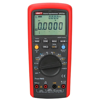 Цифровой мультиметр UT171A цифровой широкополосный UNI T кГц NCV USB дисплей счетчик