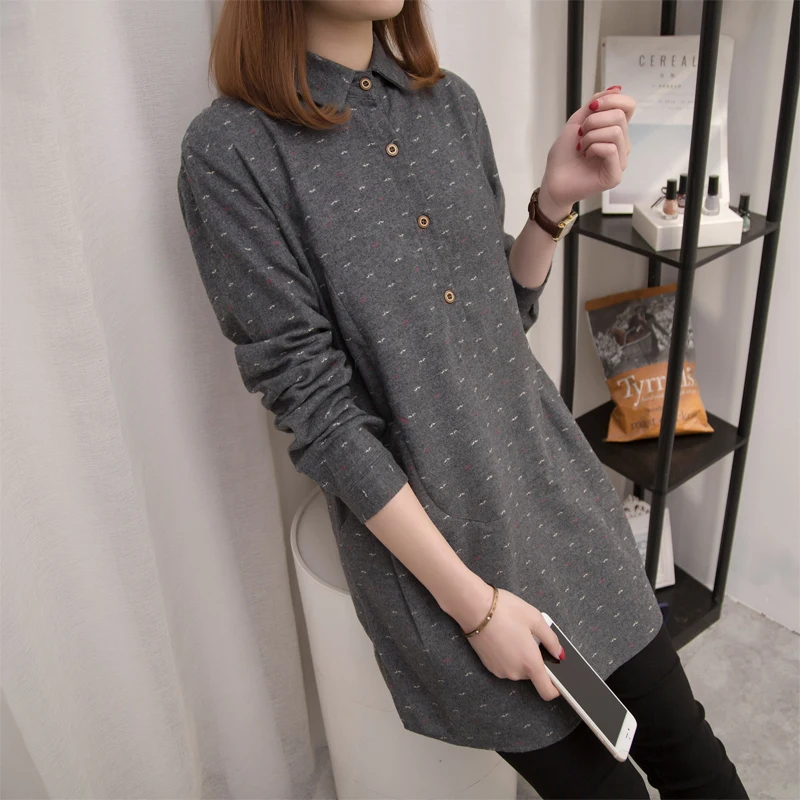 5xl Большие размеры blusas feminina 2018 корейские весенние зимние осенние женские тонкие