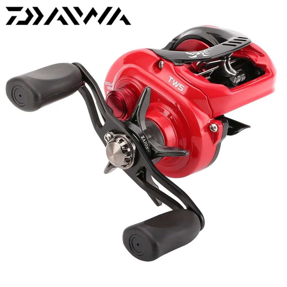 DAIWA TATULA TYPE R 100H 100HL 100SH 100SHL 7BB 6 кг Рыболовная катушка TWS красная Ограниченная серия