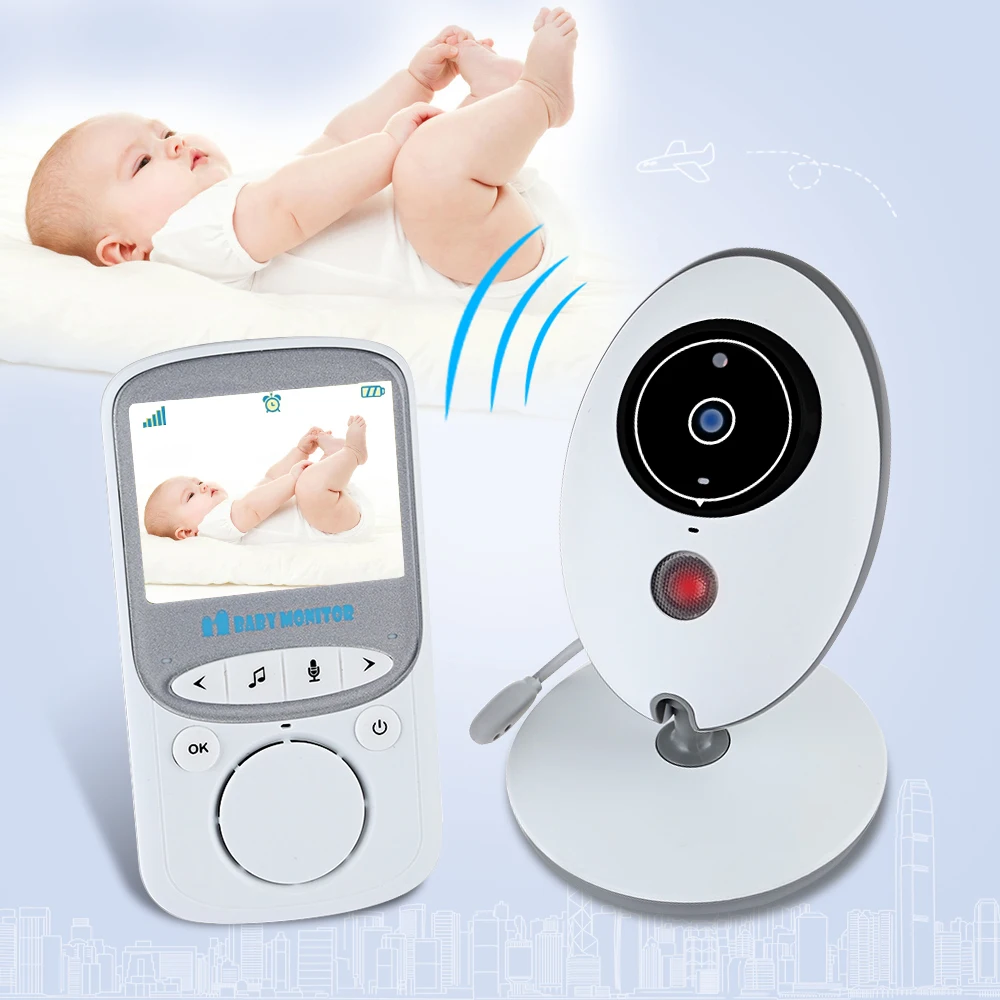 Фото 2 4 "беспроводной видеоняни и радионяни с камерой baby трекер сна аудио Wifi камера 2 4 "беспроводной видеоняни и радионяни с камерой baby трекер сна аудио Wifi камера