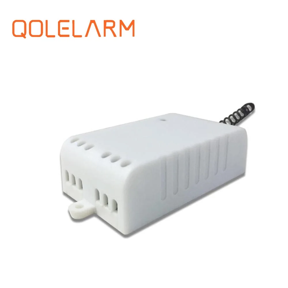 QOLELARM 1pc/lot free ship 433 mhz Wireless smart socket home appliance control smart home automation for wi-fi gsm alarm system