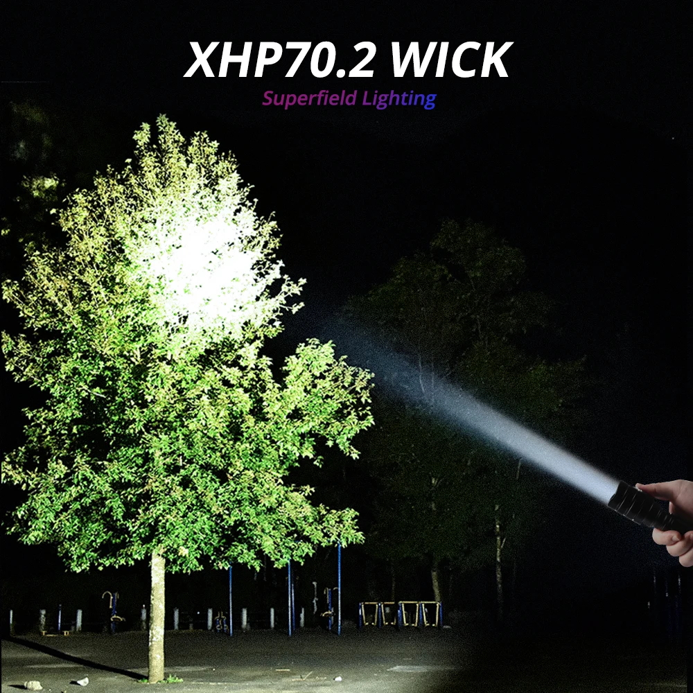 Ультра яркий светодиодный вспышка светильник XHP70.2 ультра яркие красные/зеленые/Водонепроницаемый Linterna фонарик светодиодный фонарь XHP70 XHP50 светодиодный светильник 18650 лучший кемпинг на открытом воздухе