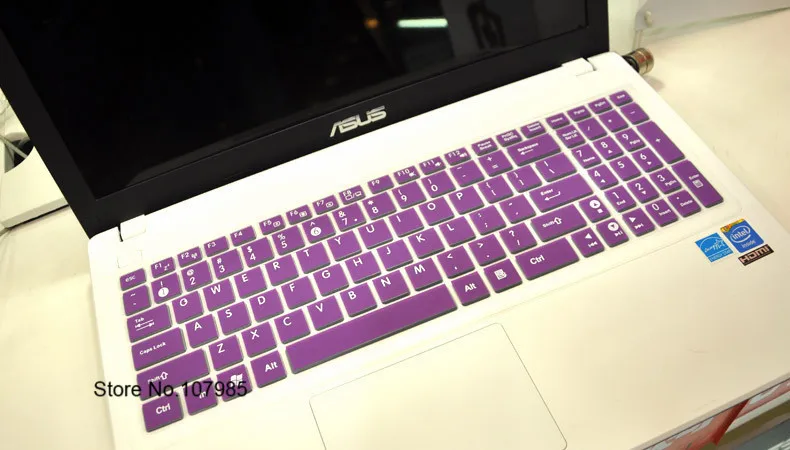 Мягкий силиконовый чехол для клавиатуры ноутбука Asus N51 K50 K51 N61VG M60 F61 X66 K70 K53