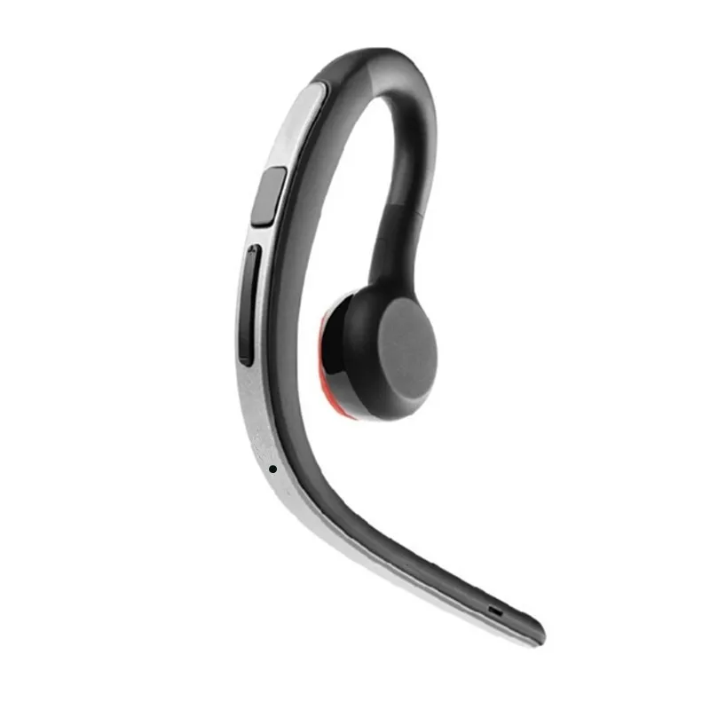 TEBAURRY Bluetooth наушники спортивные Bluetooth гарнитура Беспроводные музыкальные наушники с микрофоном наушники для телефона iphone - Цвет: Silver