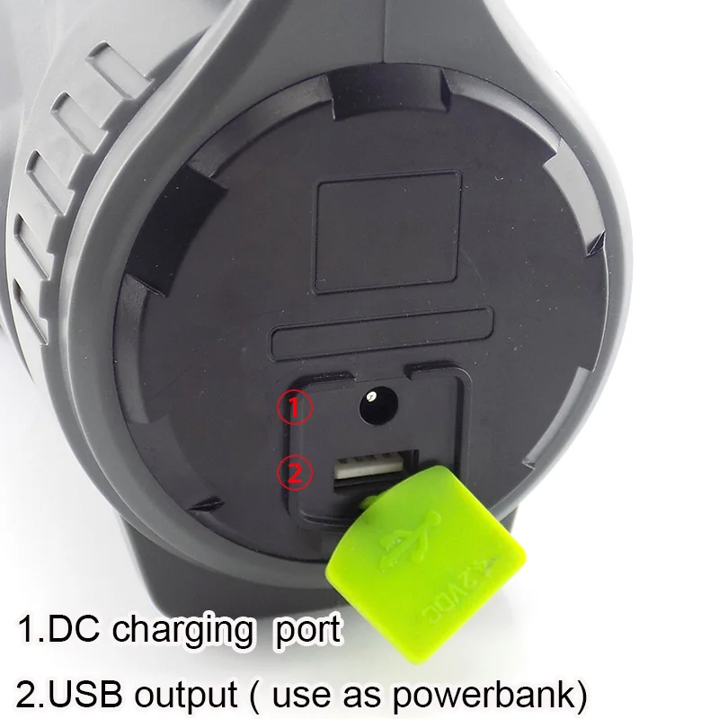 Суперъяркая перезаряжаемая USB светодиодсветильник вспышка поисковые фонарики