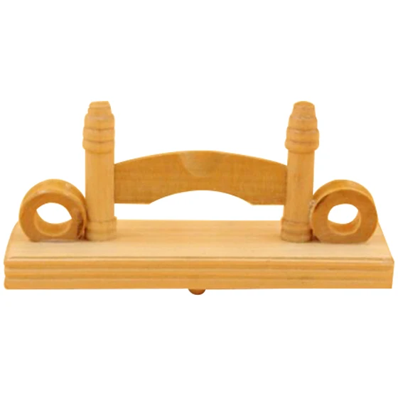 

Wooden Vintage Style Hand Fan Stand Display Base Holder Wood Color